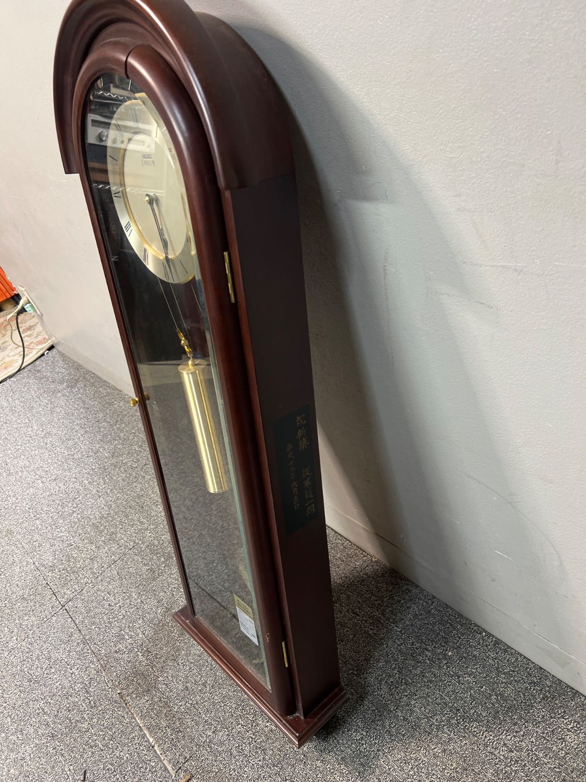 SEIKO EMBLEM 振り子 時計 HS304B SEIKO EMBLEM 振り子 時計 HS304B SEIKO EMBLEM 振り子 時計