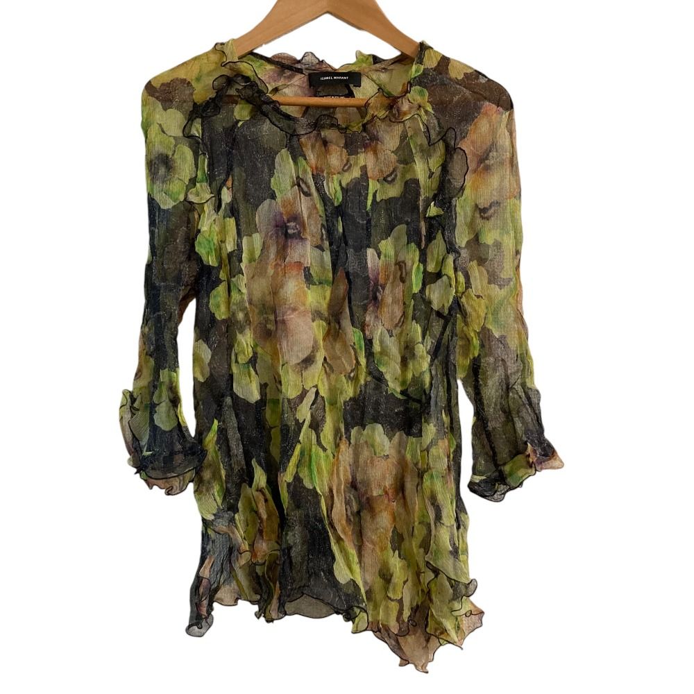 美品 イザベルマランエトワール シルク トップス 34 ISABEL MARANT