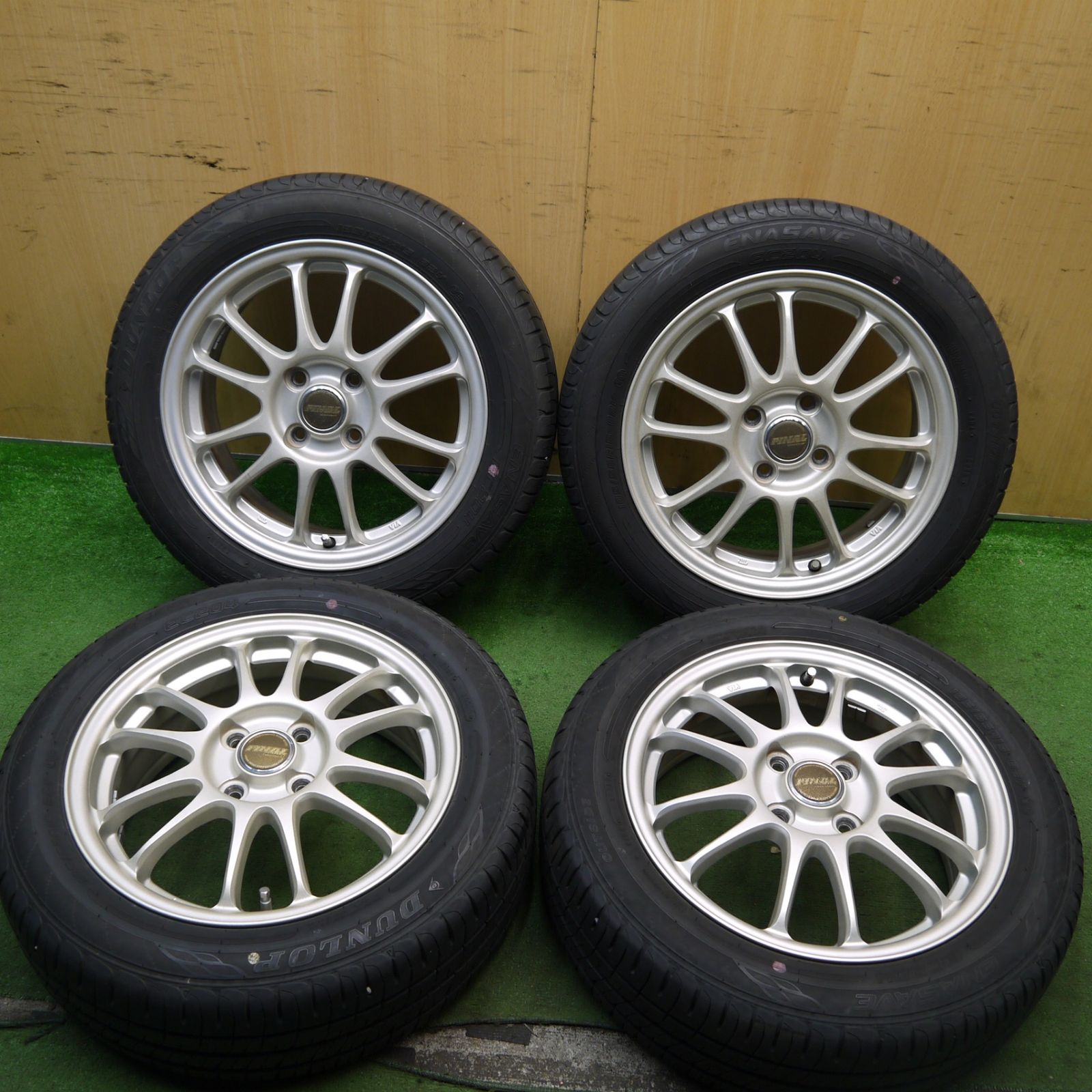 バリ溝！9.5分185/55R15 ダンロップ エナセーブ EC204 FINAL MIND
