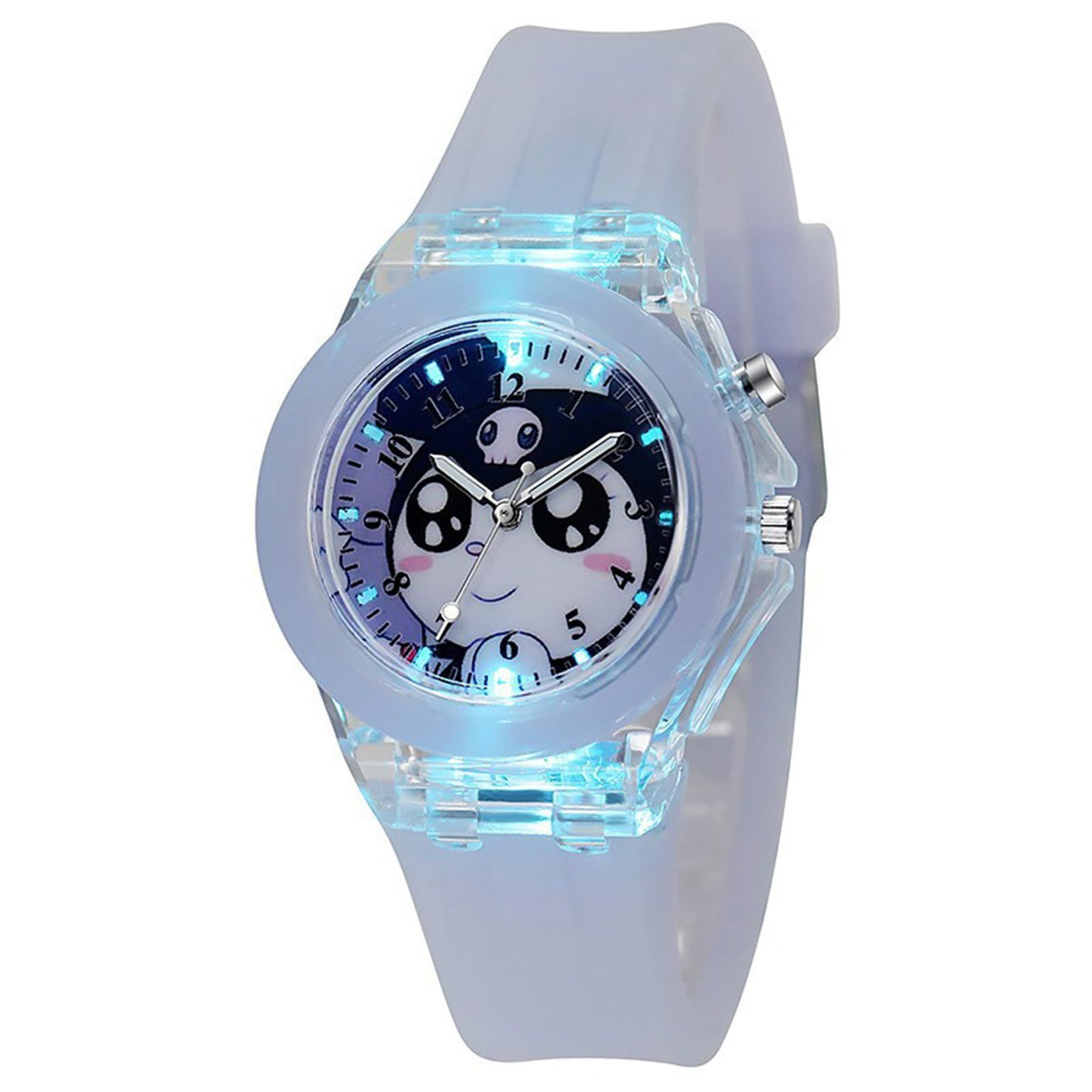 【特価商品】サンリオ 腕時計 子供 ォーツ時計 腕時計 軽量 クオーツ腕時計 ウォッチ 光る腕時計 格好良い シンプル腕時計 うで時計 かわいい ウォッチ 入学 入園 誕生日 プレゼント 男女兼用 クロミ