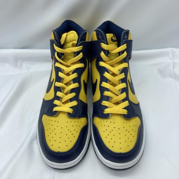 中古】NIKE 98年製 DUNK HIGH LE 28cm MIDNIGHT NAVY 630335-471