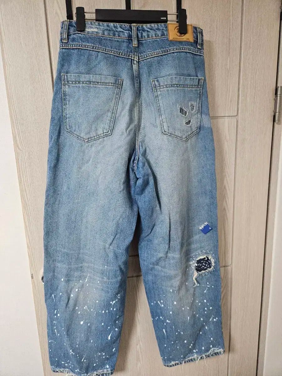 ZARA ADERERROR パッチワークデニムパンツ　34 2025年最新】zara adererror デニムの人気アイテム - メルカリ