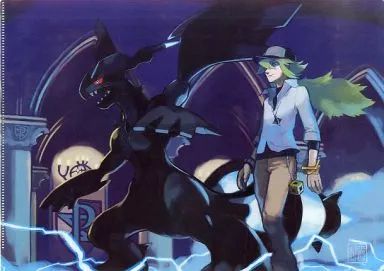 ポケモン コレクタブルアート Nのゼクロム ポケモン コレクタブルアート Nのゼクロム Nのレシラム 2枚