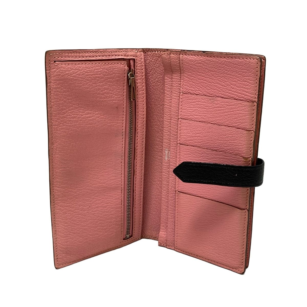 HERMES(エルメス) 長財布 ベアンスフレ 黒 新型金具 - メルカリ
