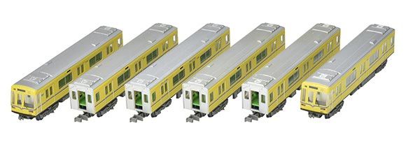 鉄道コレクション 名古屋市交通局名城線 名港線2000形（黄電メモリアルトレイン）6両セット 【トミーテック・332268】 「鉄道模型 Nゲージ トミーテック」