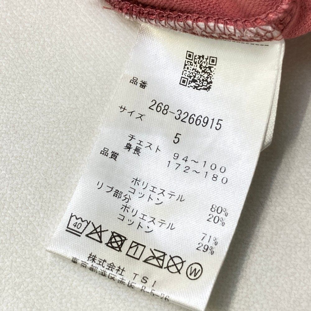サイズ：5 PGG PEARLY GATES パーリーゲイツ 2023年モデル 長袖T