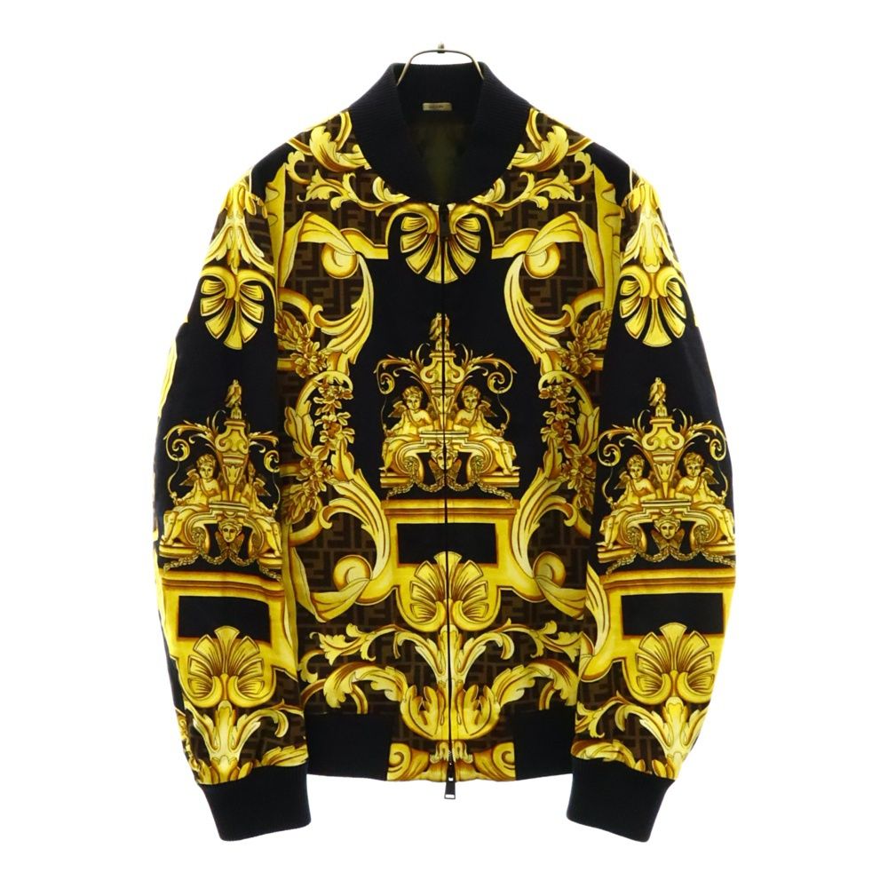 FENDACE ボンバージャケット ブルゾン 美品 FENDI - 未使用◎正規品 フェンディ×ヴェルサーチ FENDACE
