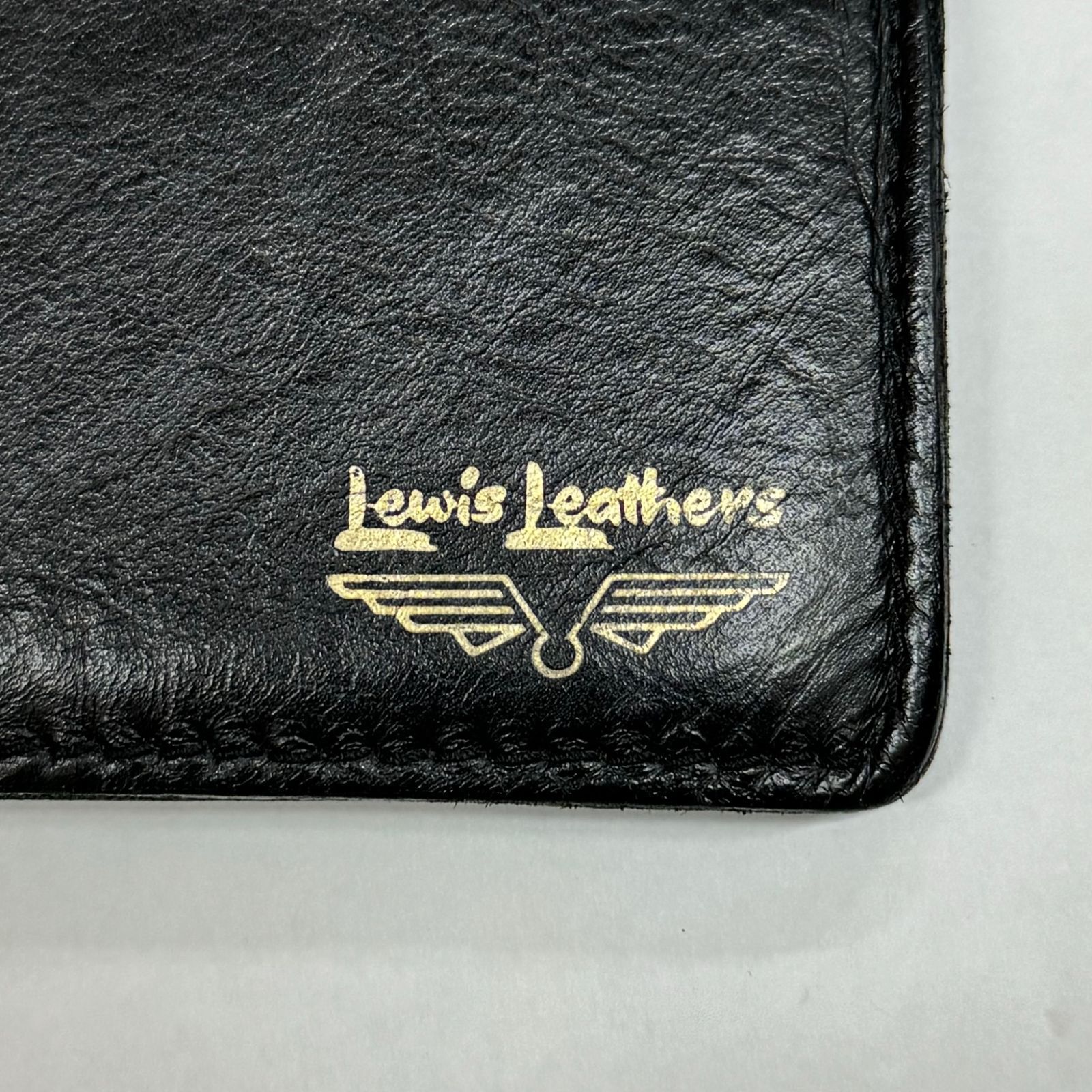 Lewis Leathers CARD CASE BLACK レザー カードケース ルイス