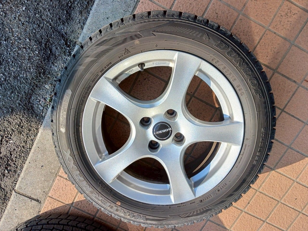 アルミホイール×スタッドレスタイヤセット PCD108