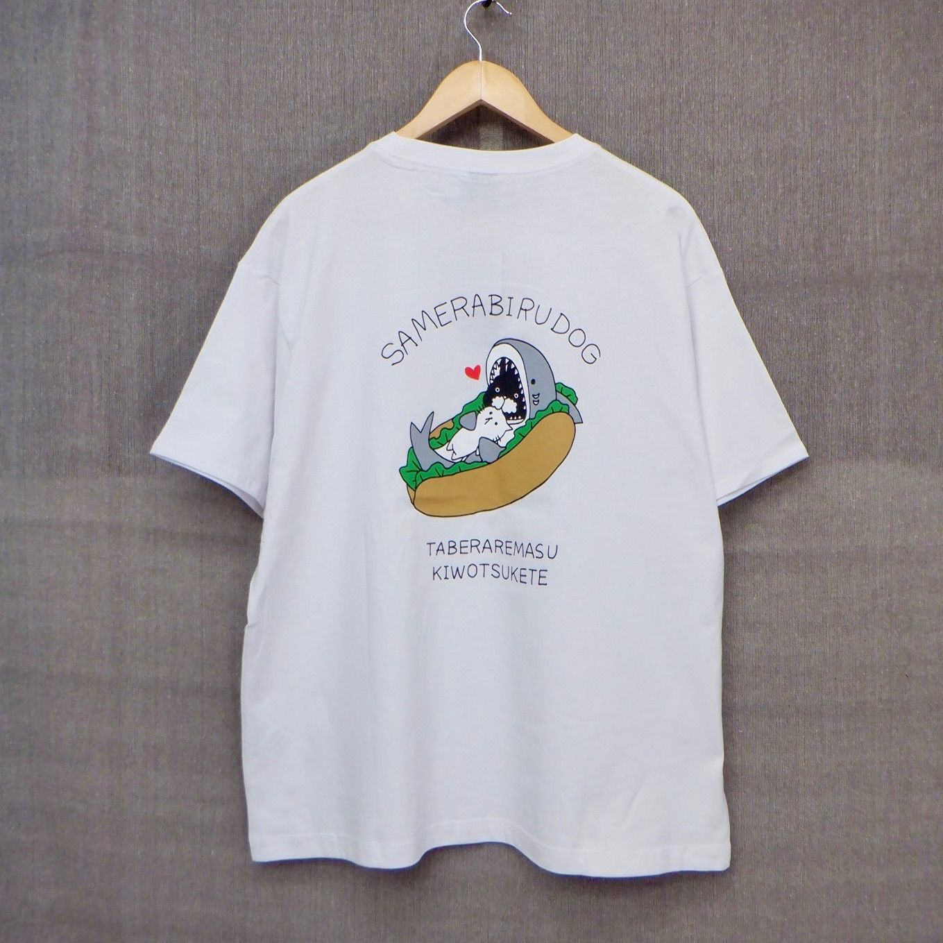 サメ / キッズTシャツ(100サイズ・110サイズ・120サイズ