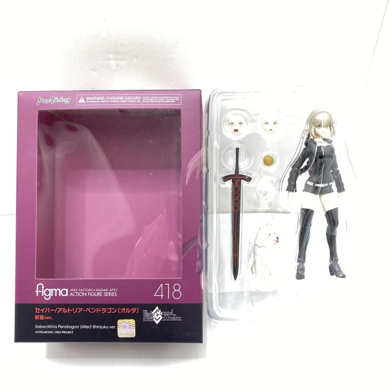 figma セイバー/アルトリア・ペンドラゴン〔オルタ〕新宿ver. セット figma セイバー/アルトリア・ペンドラゴン〔オルタ〕新宿ver.