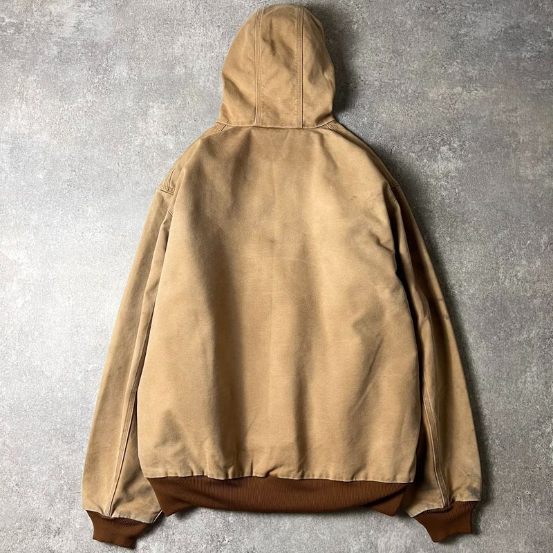 雰囲気系 90s USA製 Carhartt サーマル ライナー ブラウン ダック 