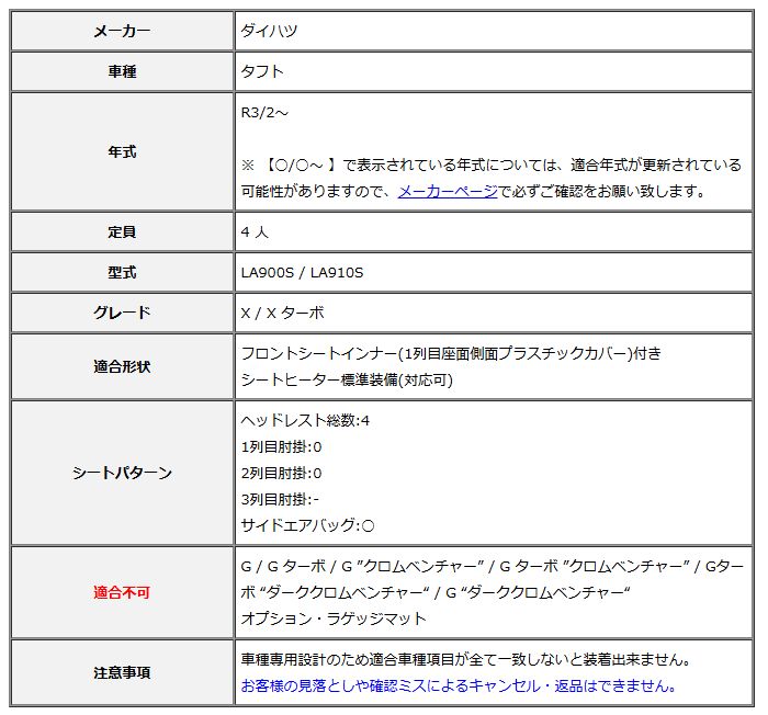 Clazzio クラッツィオ シートカバー DIA ダイヤ タフト LA900S LA910S R3 2~ ED-6543