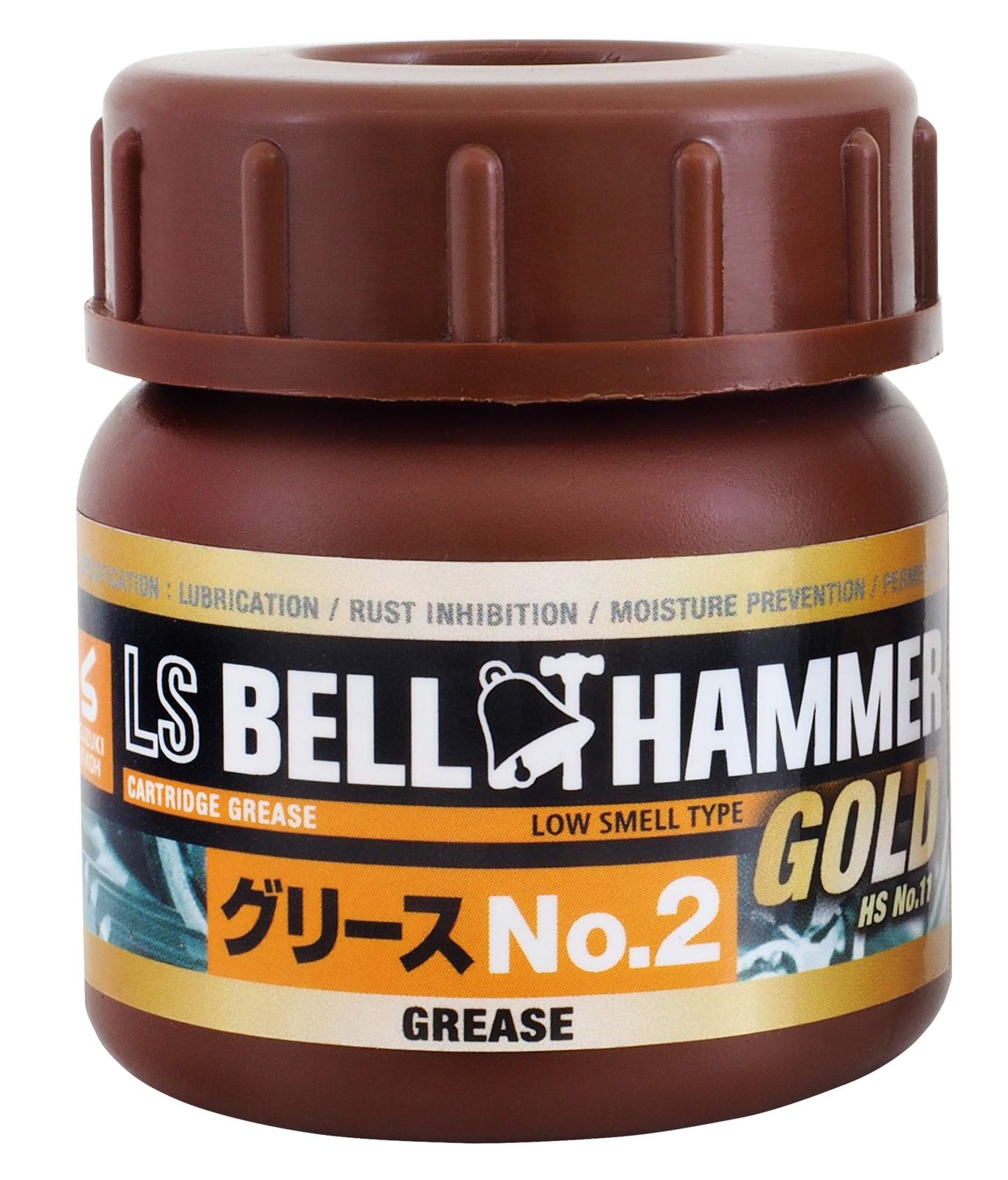 スズキ機工(Suzuki Kikoh) 超極圧潤滑剤 LSベルハンマーゴールド グリースNo.2 50ml LSBHG16 