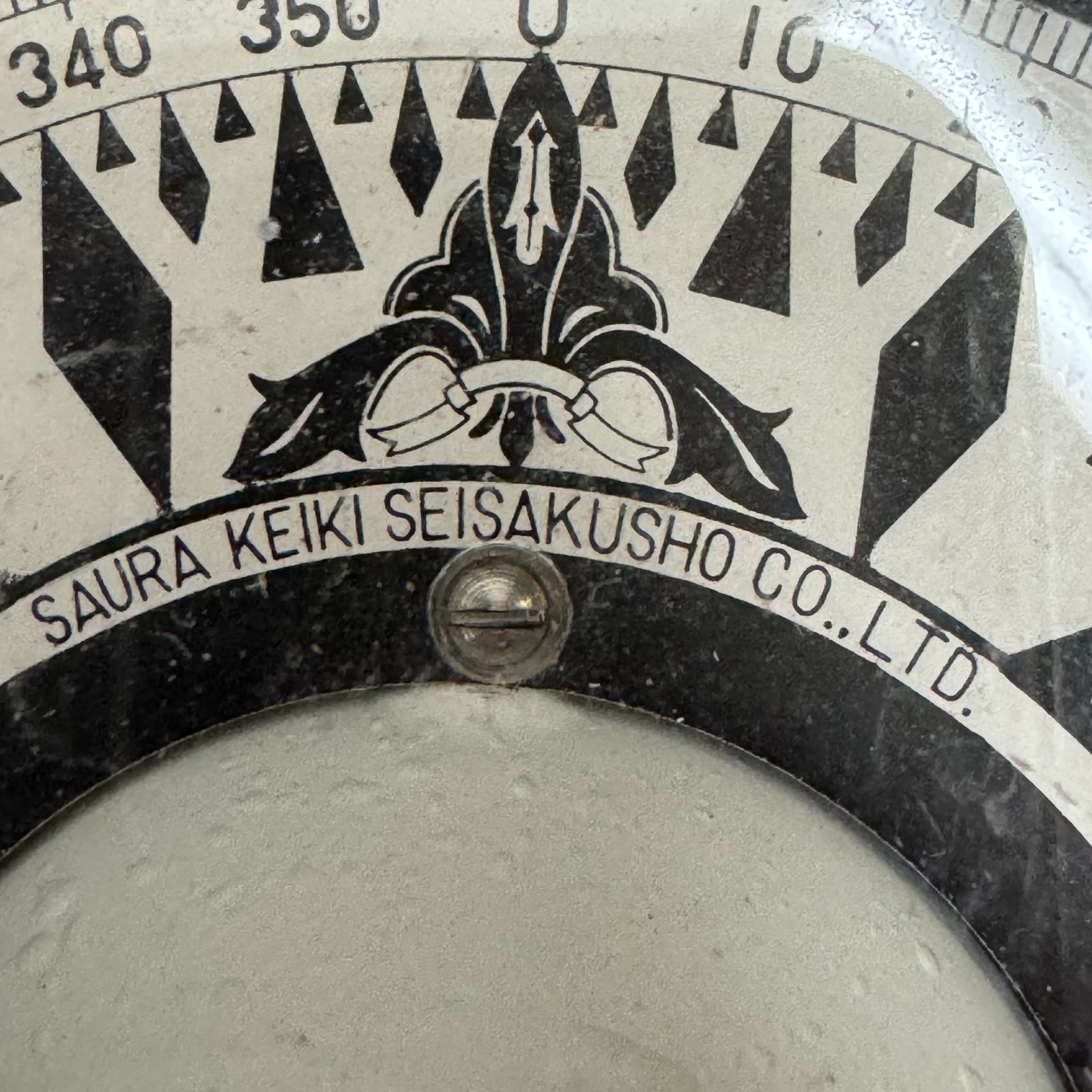 佐浦計器製作所 SAURA 船舶用コンパス 羅針盤 レトロ アンティーク