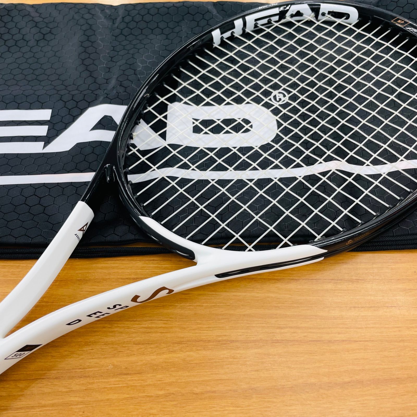 品 HEAD ヘッド 硬式用テニスラケット SPEED MP 500 ホワイト×ブラック ソフトケース付 平塚店