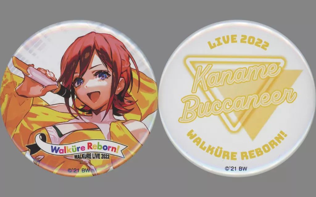 マクロスクロスオーバーライブ カナメ 缶バッジ 美樹本さん