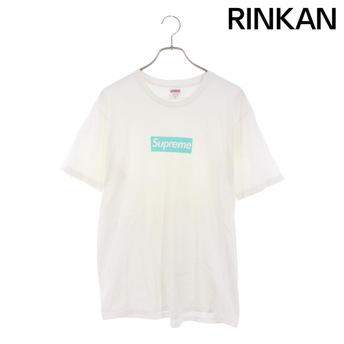 シュプリーム ×ティファニー TIFFANYu0026Co.  21AW  Box Logo Tee ボックスロTシャツ メンズ M