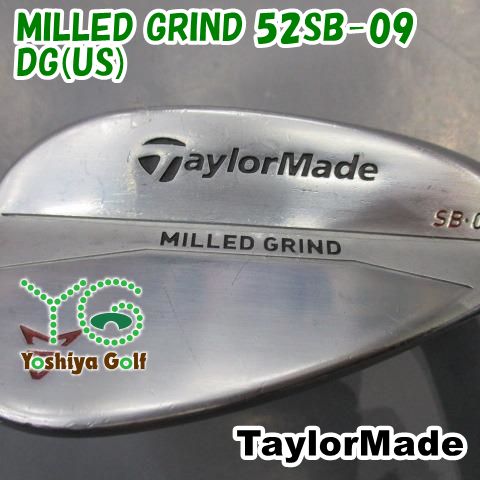 ウェッジ テーラーメイド MILLED GRIND 52SB-09/DG(US)/Wedge/52[052794]