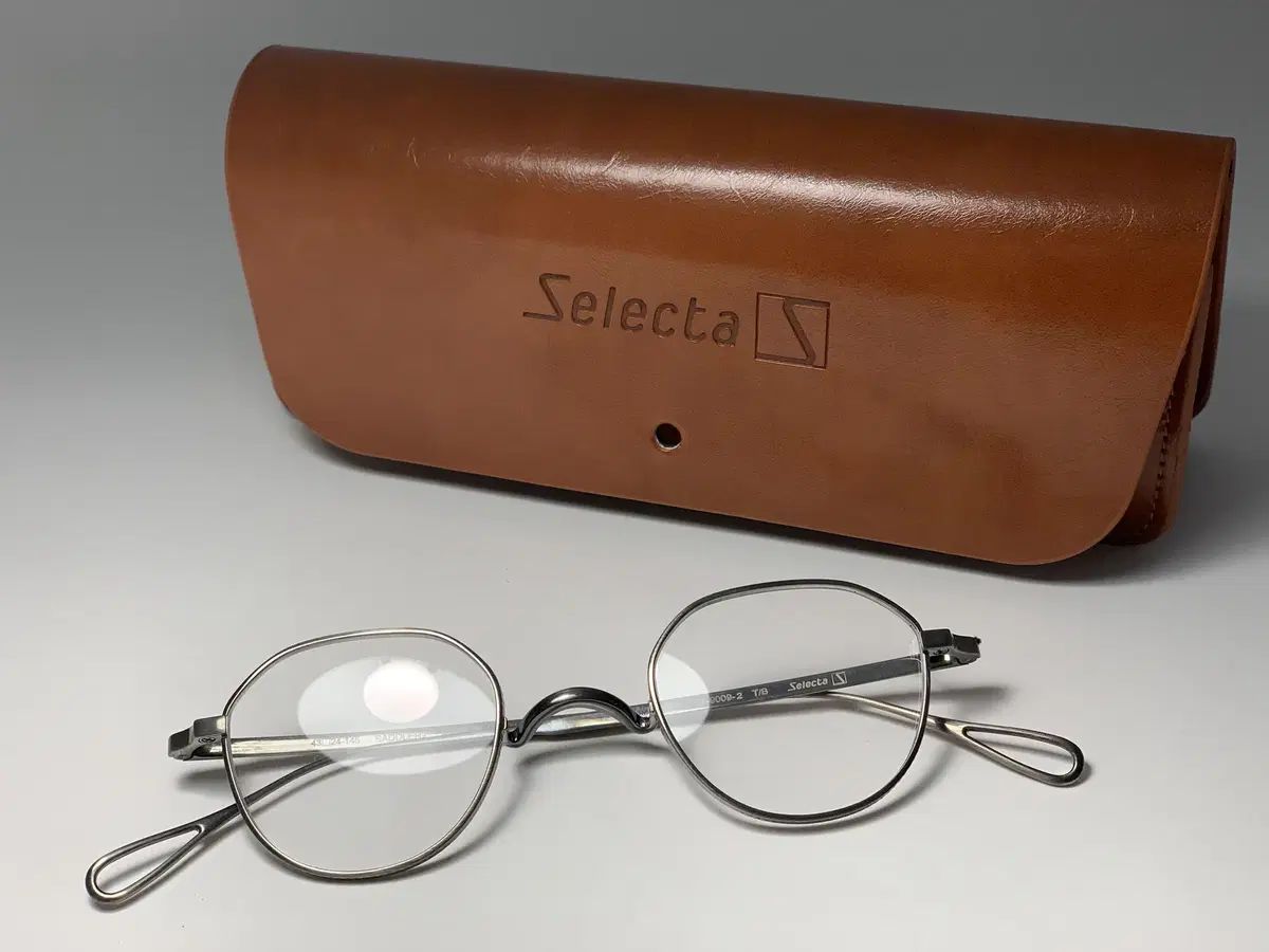SELECTA セレクタ サドルノーズ チタン メガネ 0057