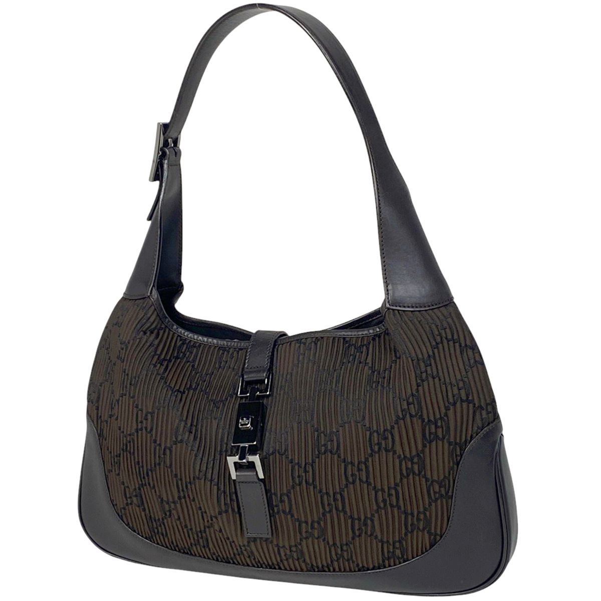 グッチ GUCCI ジャッキーライン ショルダーバッグ GG柄 ワンショルダー ショルダーバッグ キャンバス ブラウン 0013306 レディース