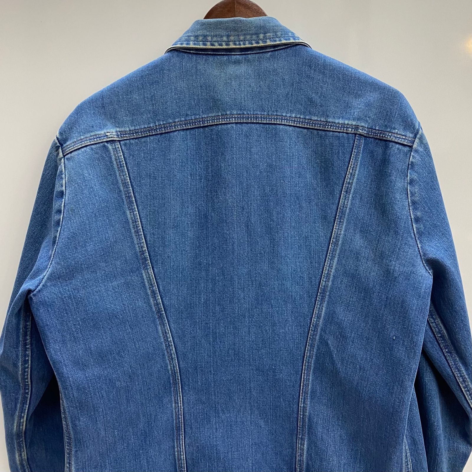 Wranglerデニムジャケット 80'S Wrangler 74136NV 14oz Denim Jacket Dead Stock Made in USA 38