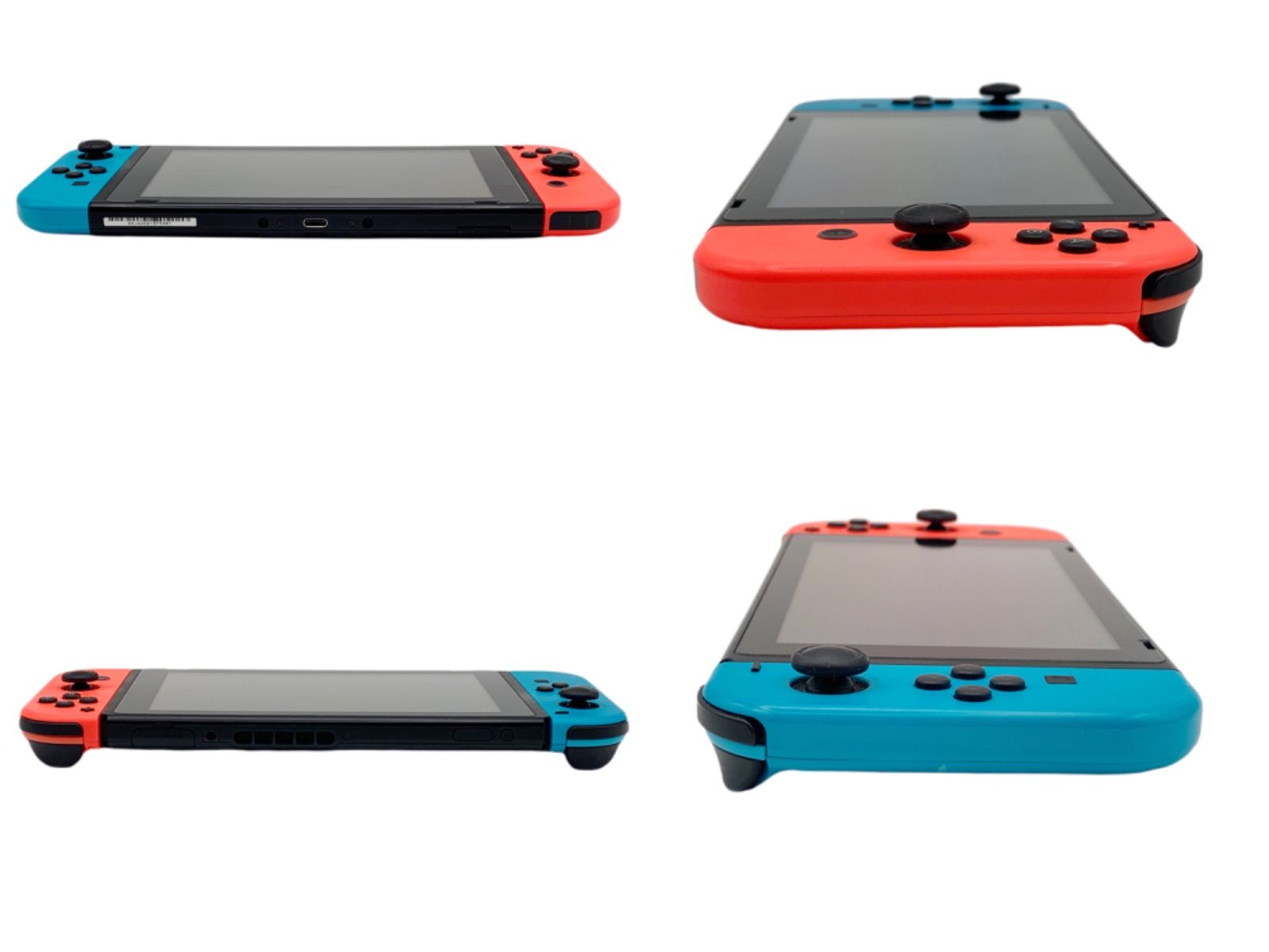 Nintendo Switch HAC-001 ニンテンドースイッチ 本体 ネオンブルー ...