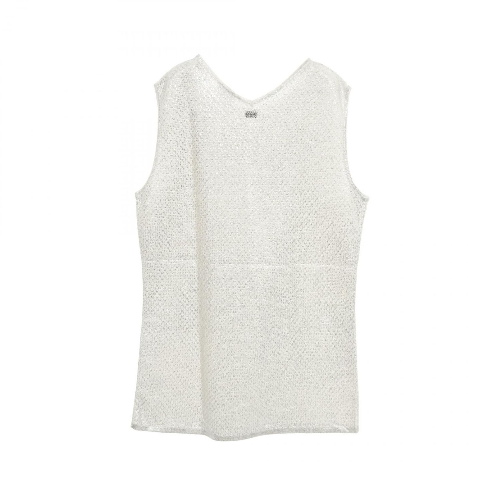 CHANELタンクトップ CHANEL シャネル タンクトップ ニット - メルカリ