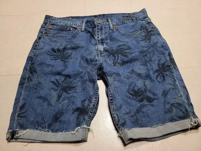 LEVI'S(リーバイス) 511 ヤシの木 デニム ショートパンツ ハーフパンツ 34 ポール 1186