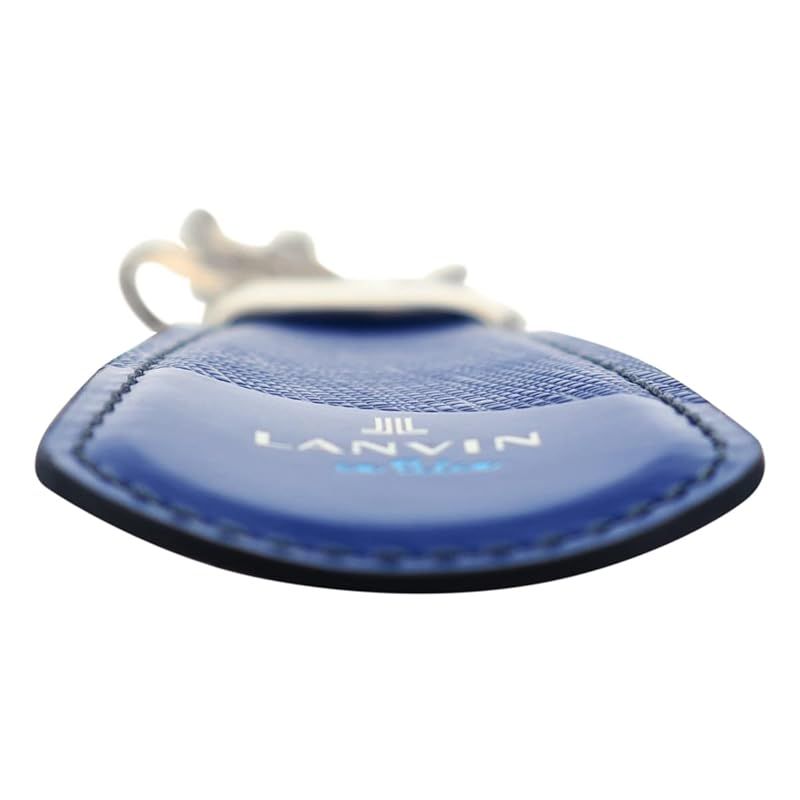 【新着商品】[ランバンオンブルー] 靴べら キーホルダー キーリング ブランド 革 メンズ パーシャル 555617 LANVIN en Bleu 本革 牛革 レザー おしゃれ 携帯靴べら シューホーン 【26】 オレンジ