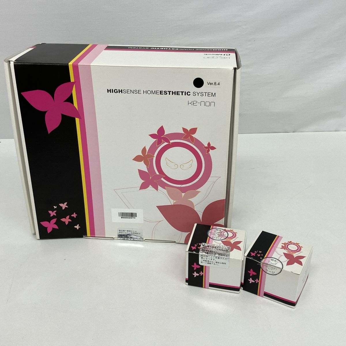 未使用 美品　ケノン　フラッシュ式脱毛器　NIPL-2080　Ver.8.4 エムテック NIPL-2080 Ke-non Ver 8.4J 2020年製 家庭用