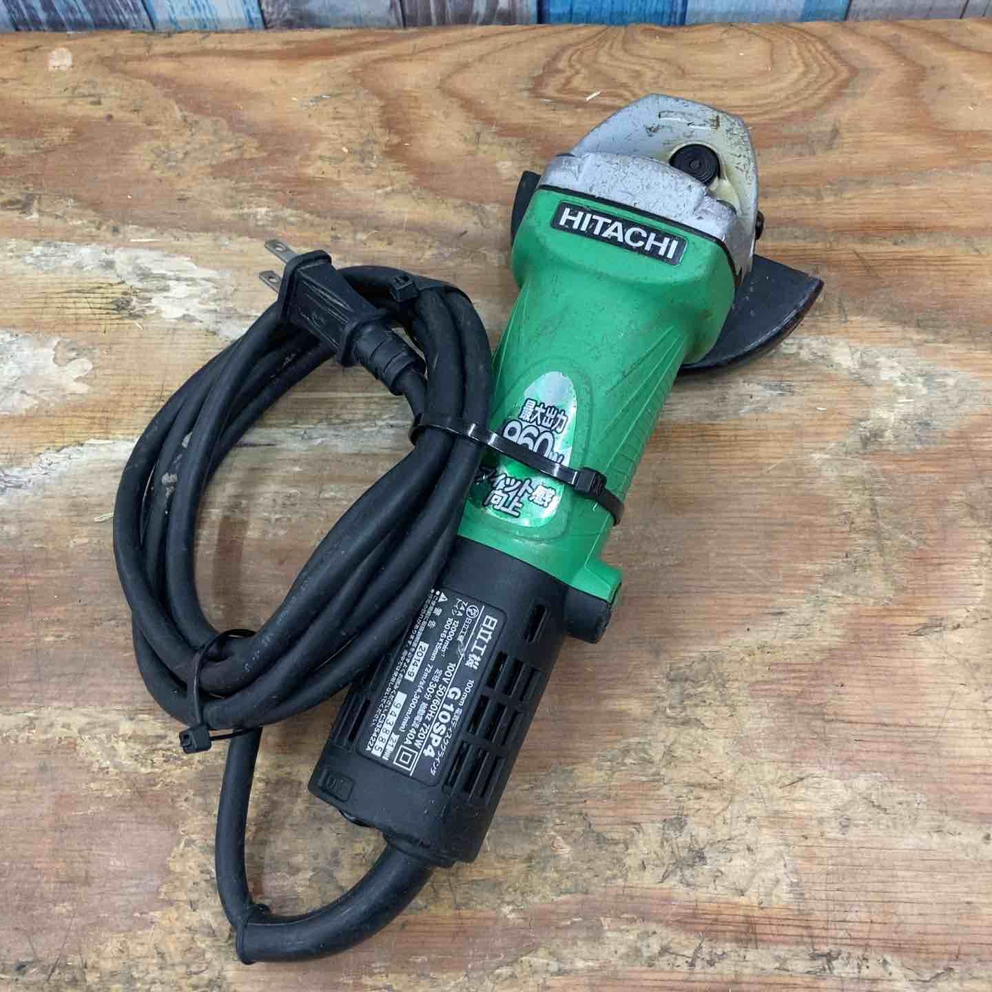 ハイコーキ HIKOKI 旧 日立工機 100mmディスクグラインダ G10SP4 柏店