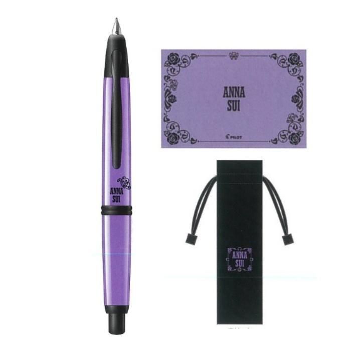 PILOT アナスイ キャップレス万年筆 細字 コラボ限定新製品です。再