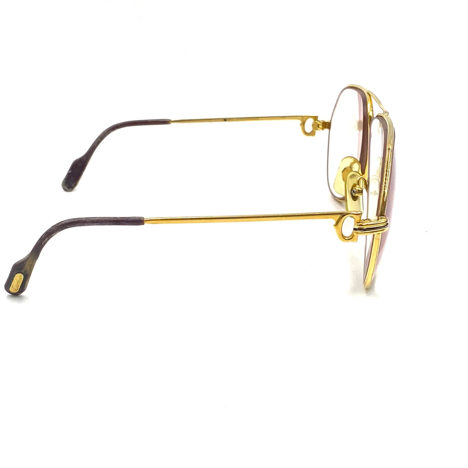 メガネフレーム ゴールド