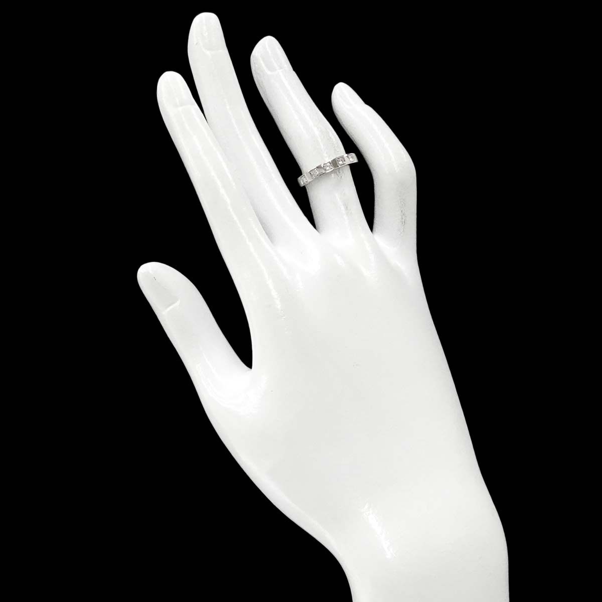 BVLGARI マリーミー 5Pダイヤモンド Pt950 プラチナリング 指輪