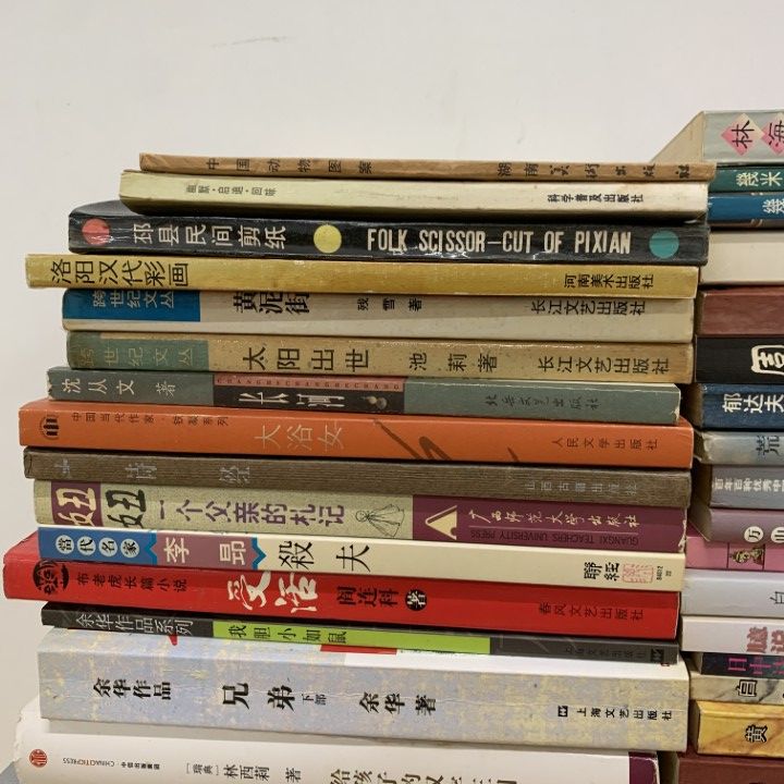■02)【同梱不可】中国文学などの中文書 まとめ売り約100冊大量セット/本/言語学/文芸/古典/小説/長編/短篇/物語/作品/唐詩/甲骨文/B □02)【同梱不可】中国文学などの中文書 まとめ売り約100冊大量