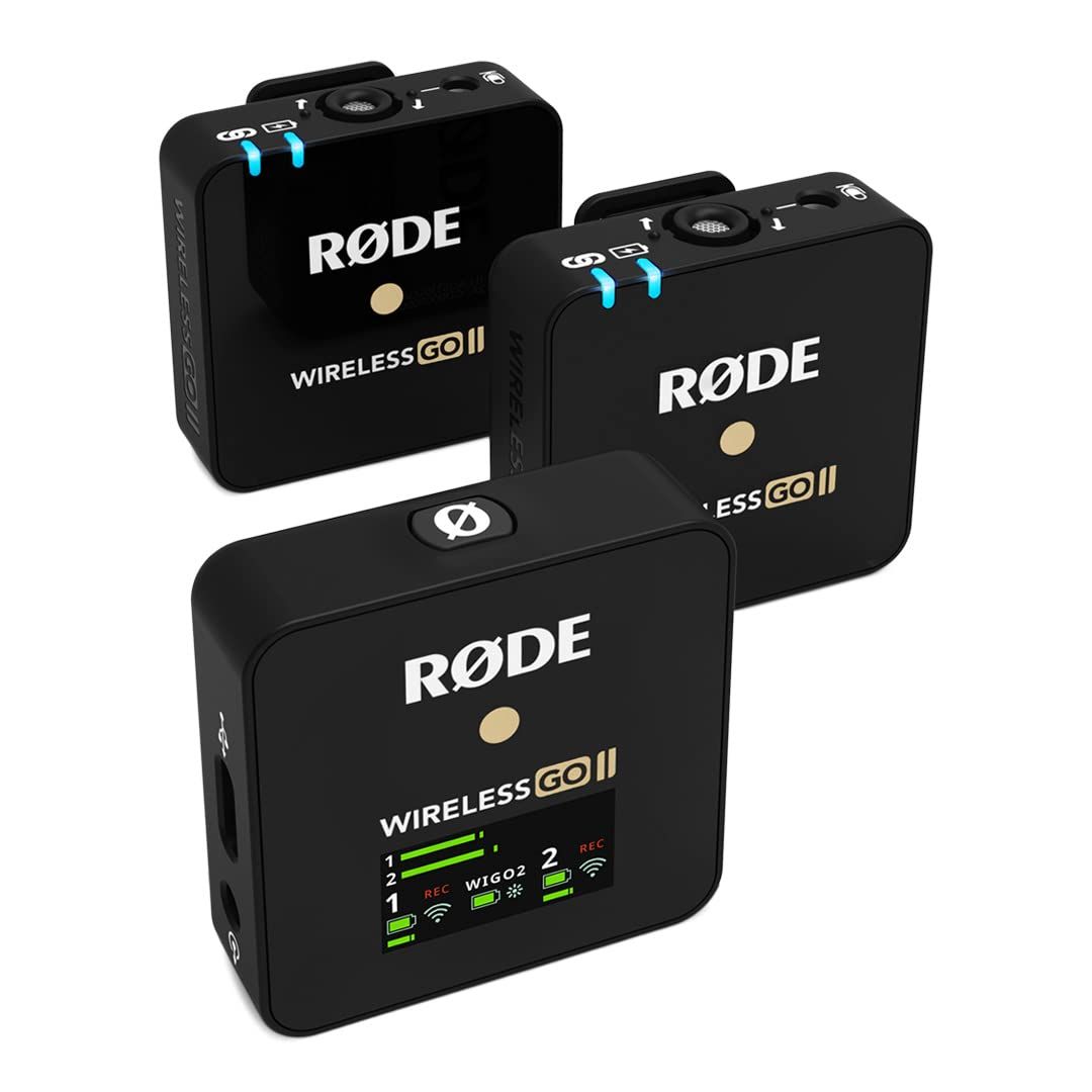 RODE WIRELESS GO II ロードワイヤレスゴー2 ワイヤレスマイク RODE Microphones ロードマイクロフォンズ Wireless GO II ワイヤレス