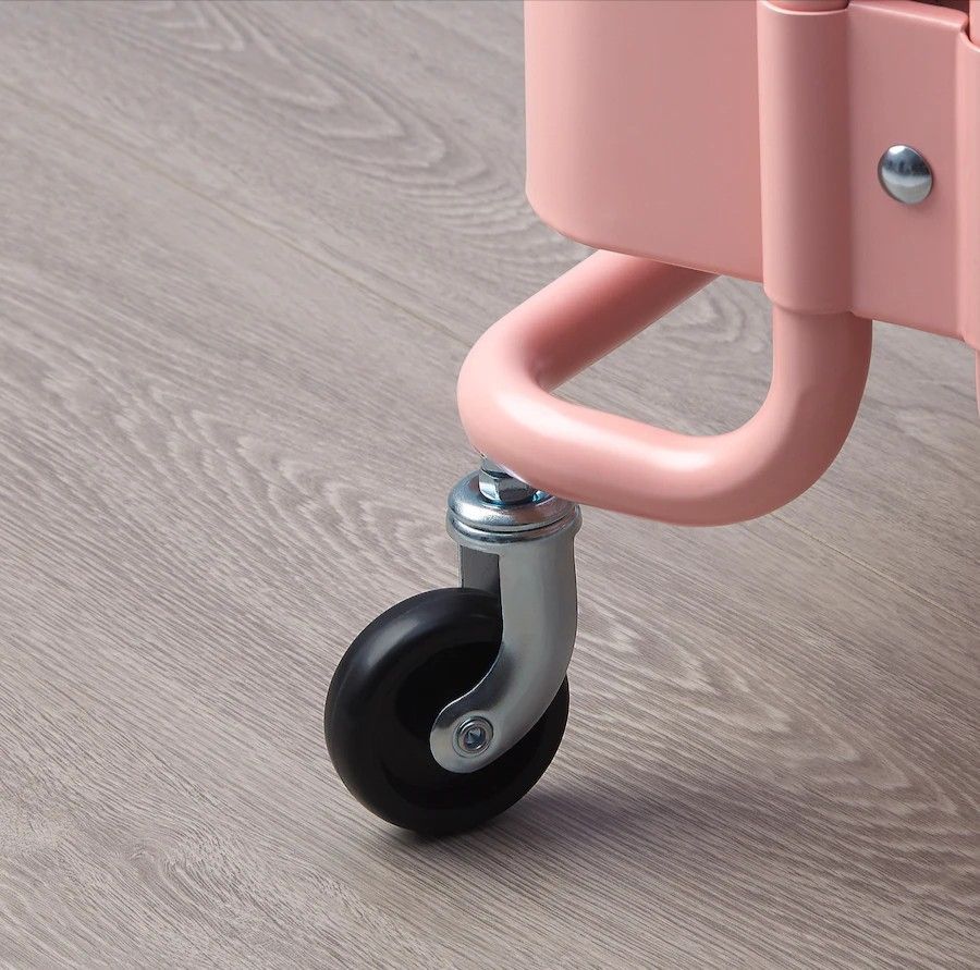 廃盤色✩IKEA イケア ワゴン小 ロースフルト 収納家具キッチン子供部屋