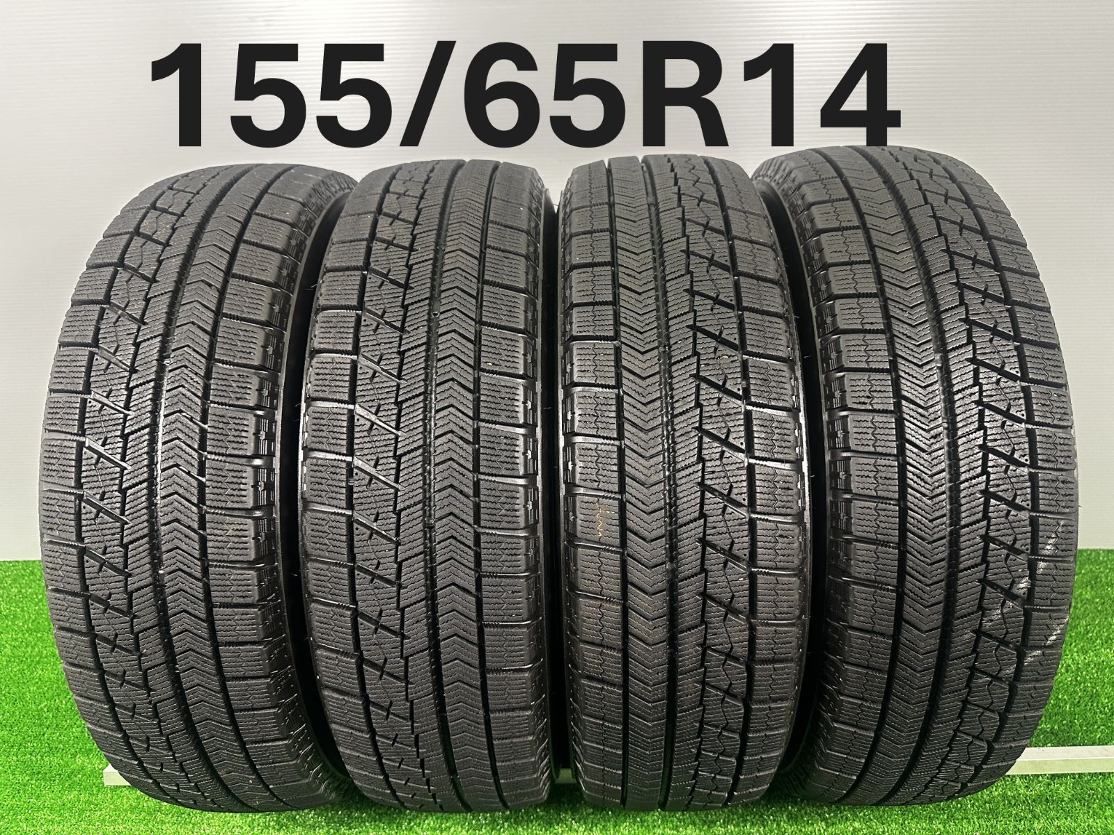 155|65R14 ブリヂストン VRX 2020年製 4本 冬タイヤ スタッドレス TA090