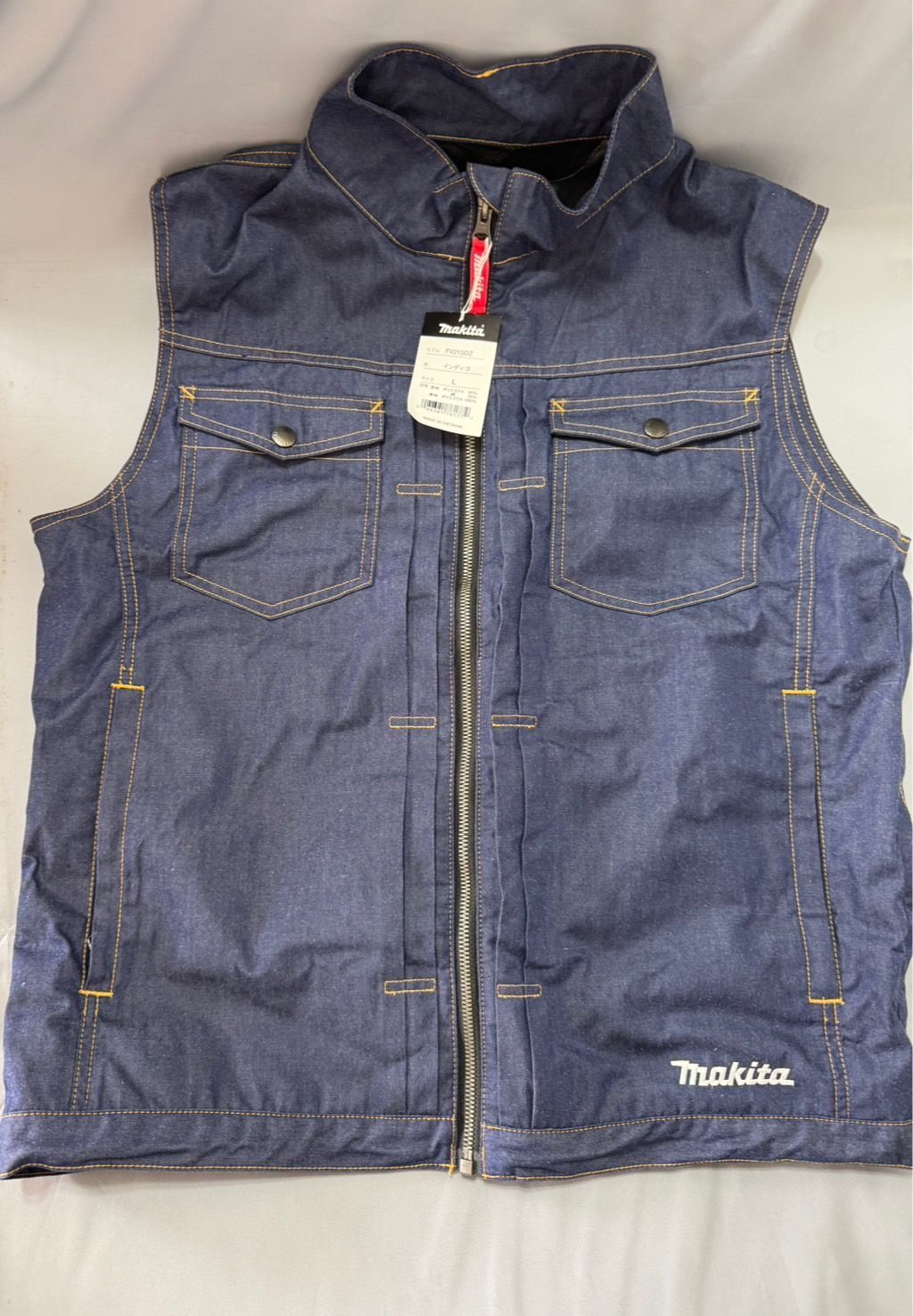 makita マキタ デニム ファンベスト 空調服 L 2022年新作】マキタ デニムの空調服がカッコよすぎる！充電式