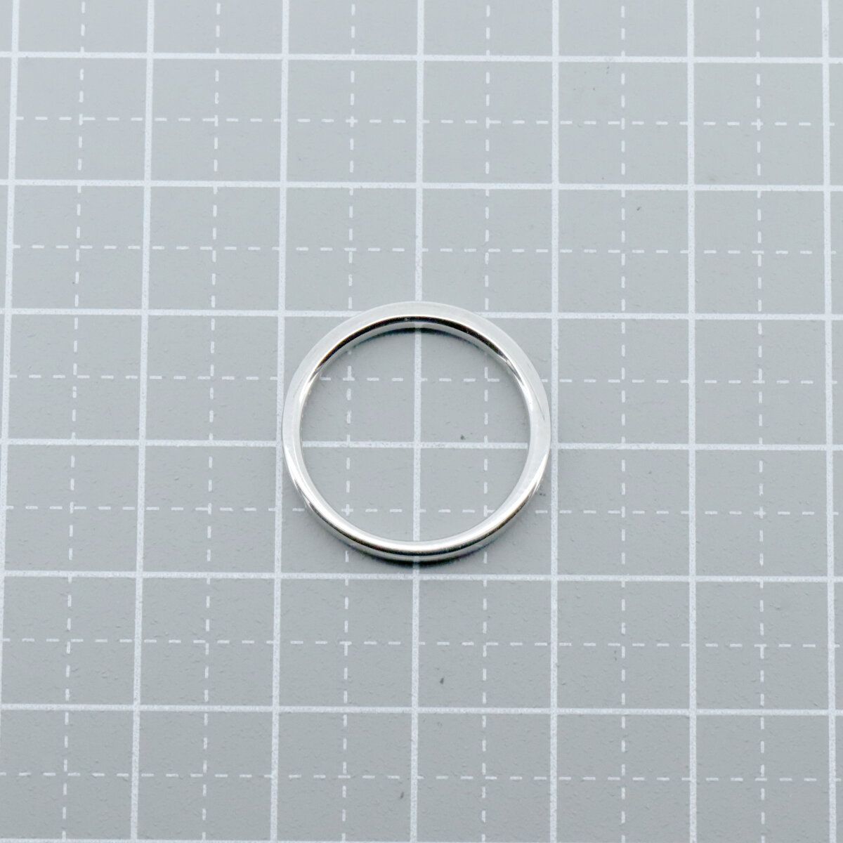 ロイヤルアッシャー ハーフエタニティ ダイヤモンド リング 指輪 11号  