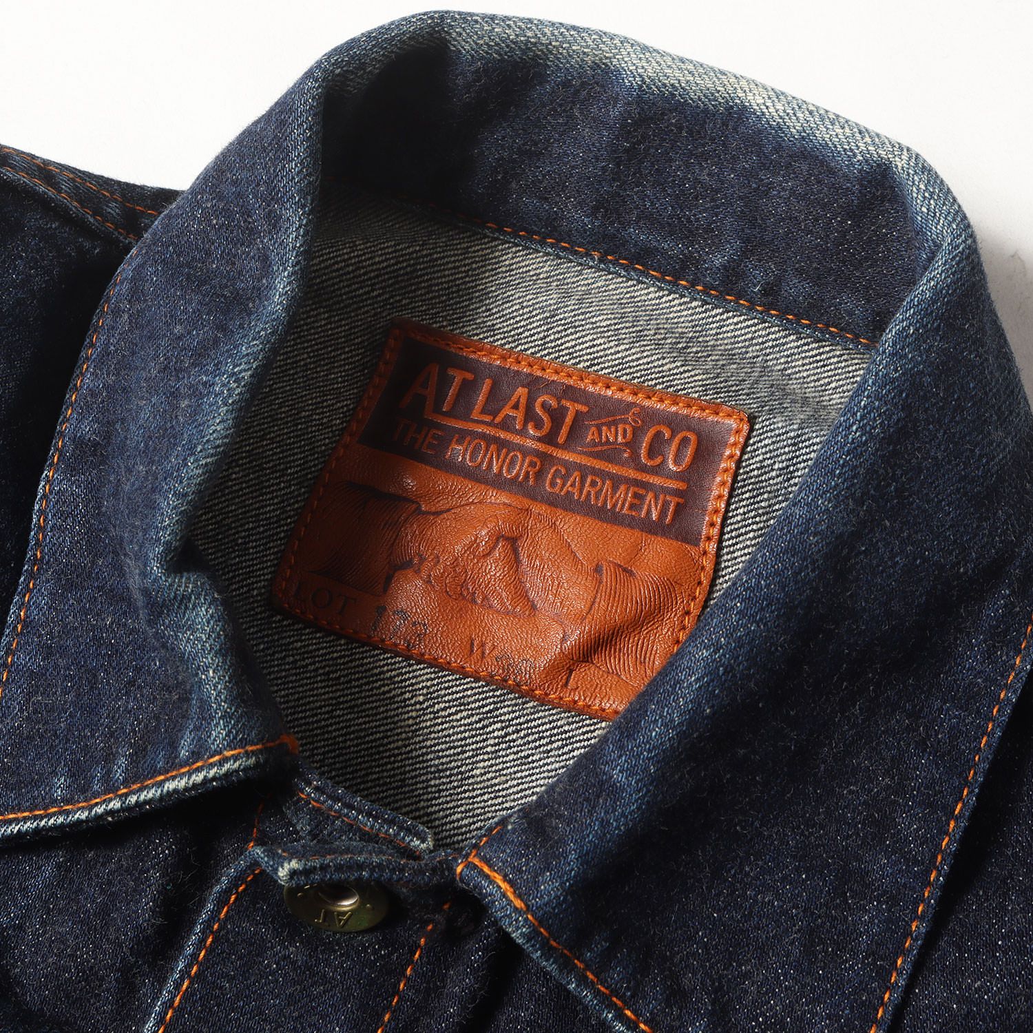 専用アットラストatlast&co オイルドジャケット LOT707 サイズ38 ATLAST ＆ CO(アットラスト) 「COVERALL」デニムカバーオール