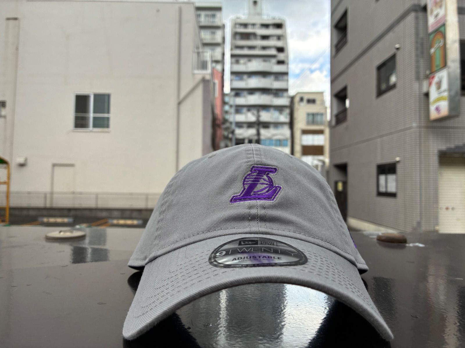 NEW ERA 9TWENTY NBA Mini Logo ロサンゼルス・レイカーズ グレー M/Lサイズ ¥4620 ＋ 送料¥550