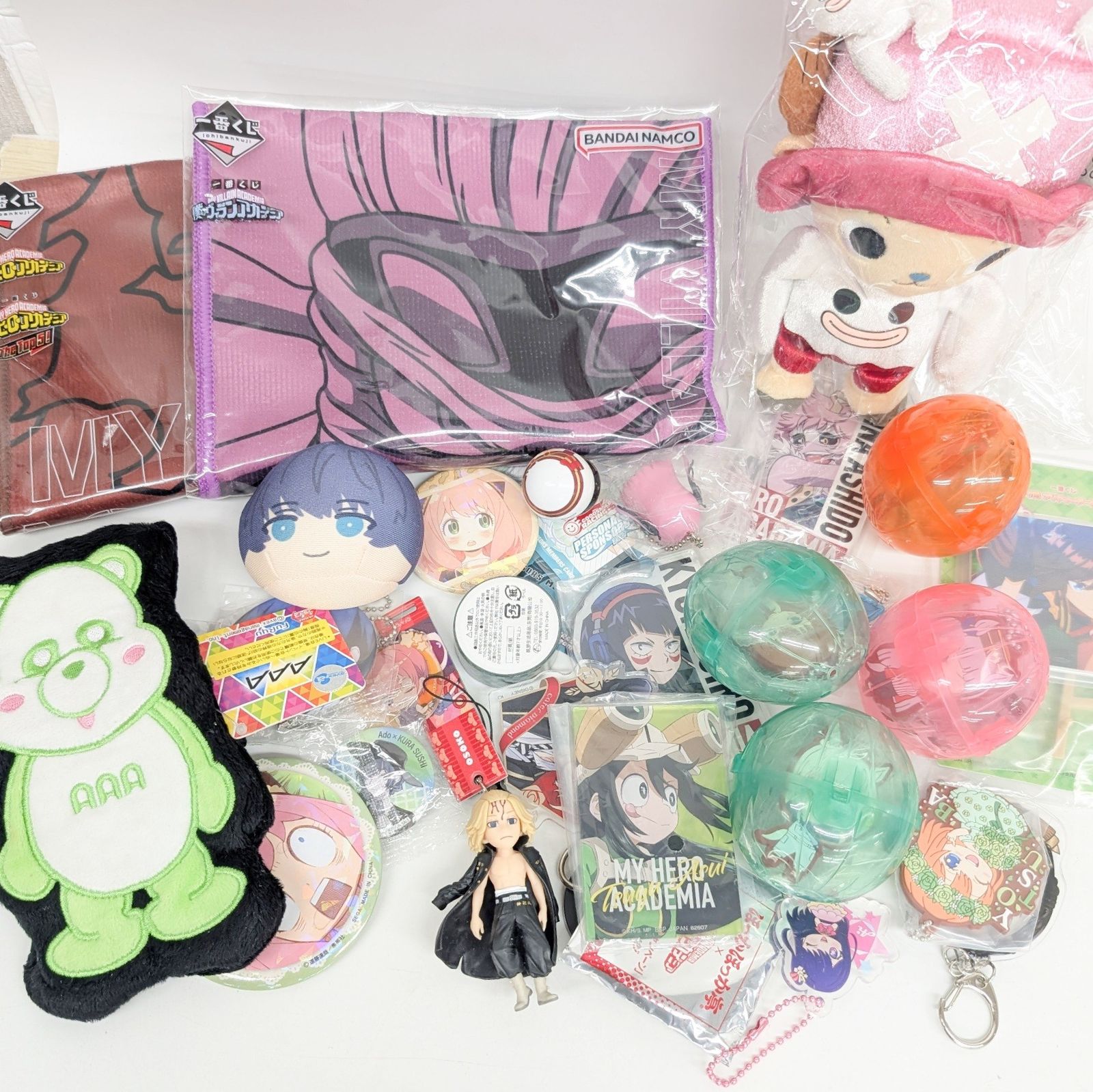 アニメキャラクターグッズまとめ売り 115枚ドラゴンボール ワンピース ヒロアカ 最新 プライズ フィギュア 20個 まとめ売り セット売り