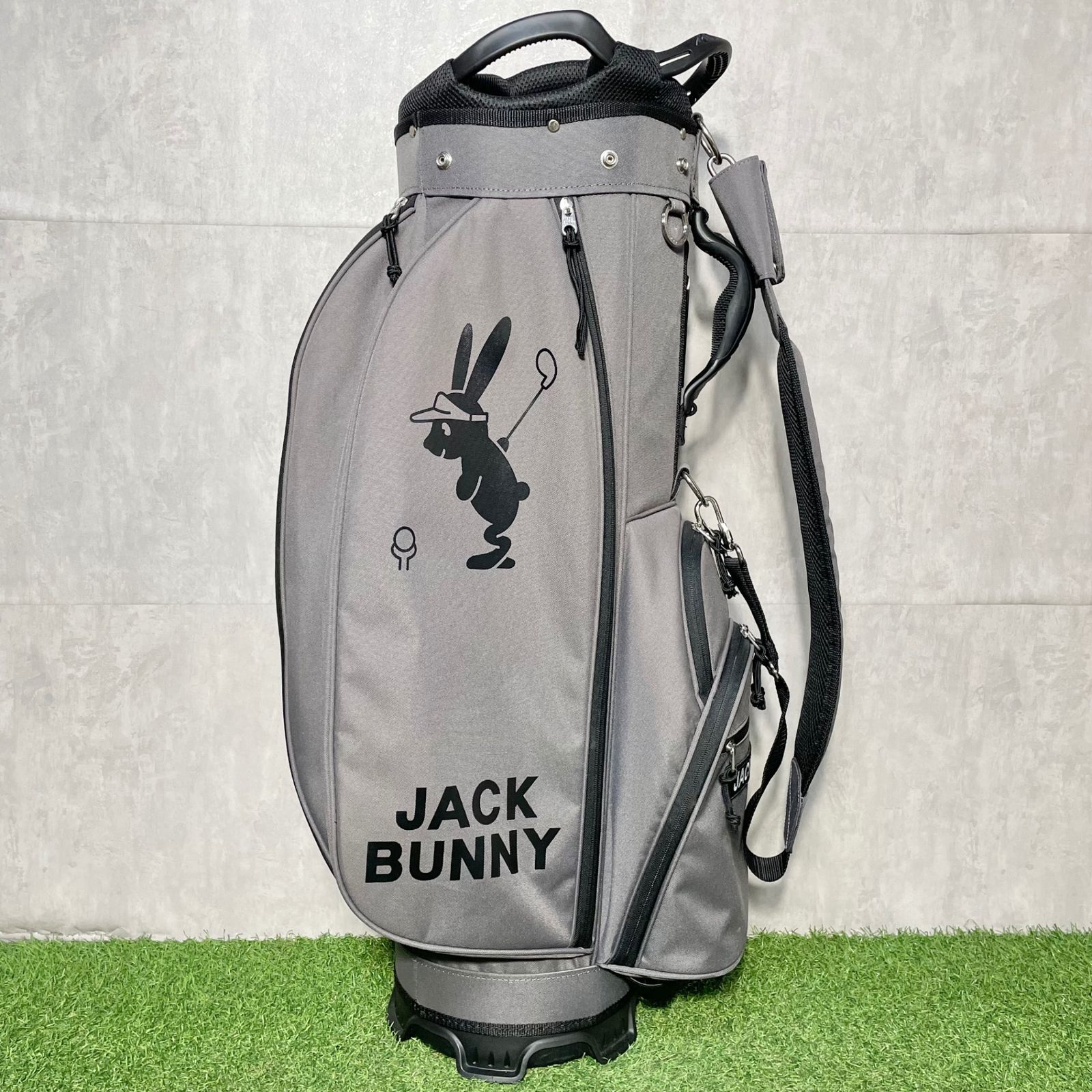 かわいいジャックバニー　ゴルフバッグ　グレー 楽天市場】【無料引取サービス】【正規販売店】[Jack Bunny