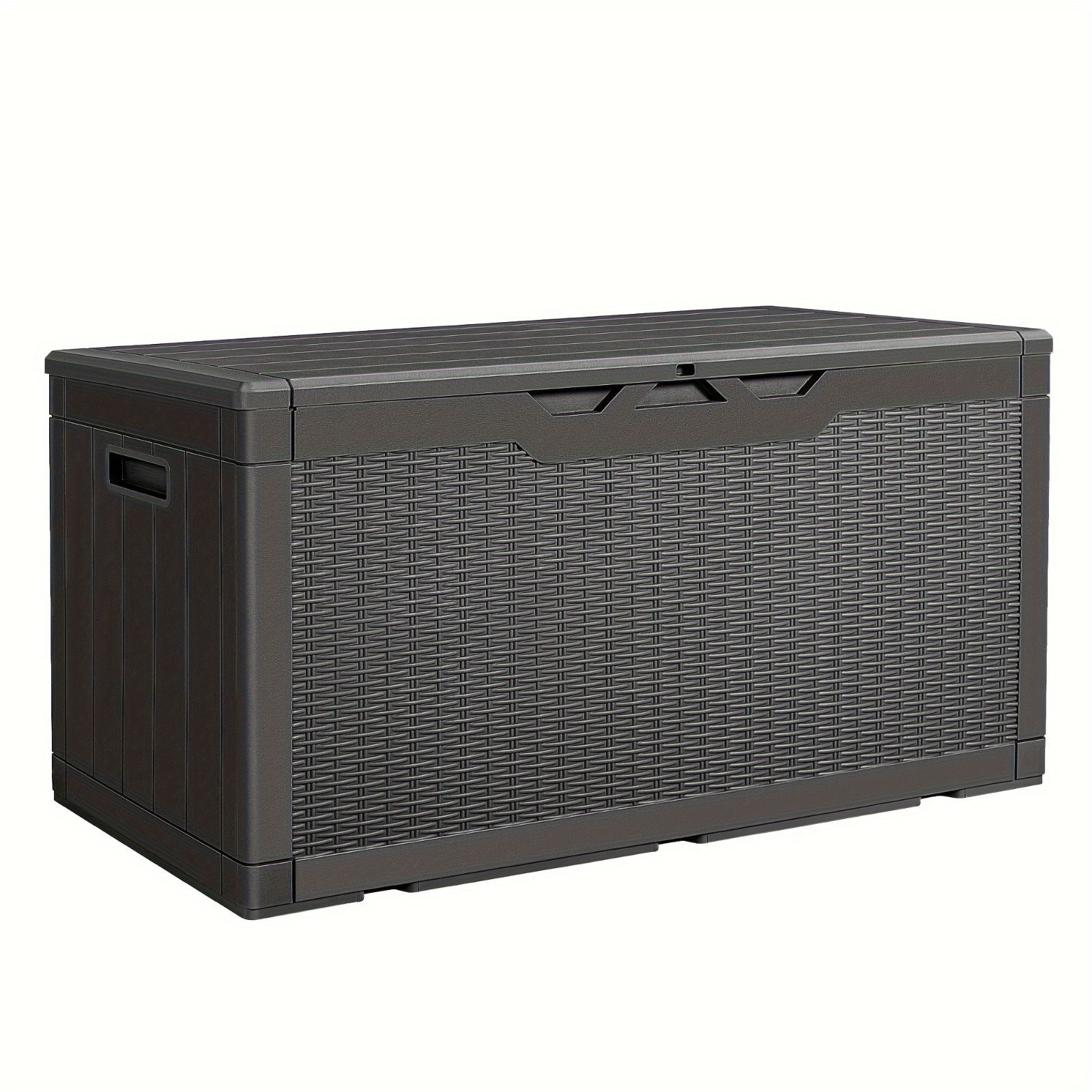 物置 物置 収納庫 屋外 大型物置 380L大容量 幅123 奥行57 高さ62cm