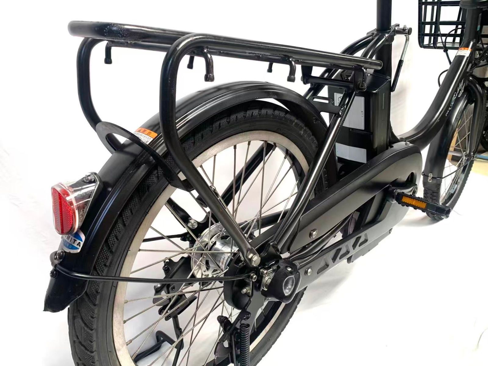 1638ヤマハ3人乗り対応20インチ子供乗せ電動アシスト自転車 即乘