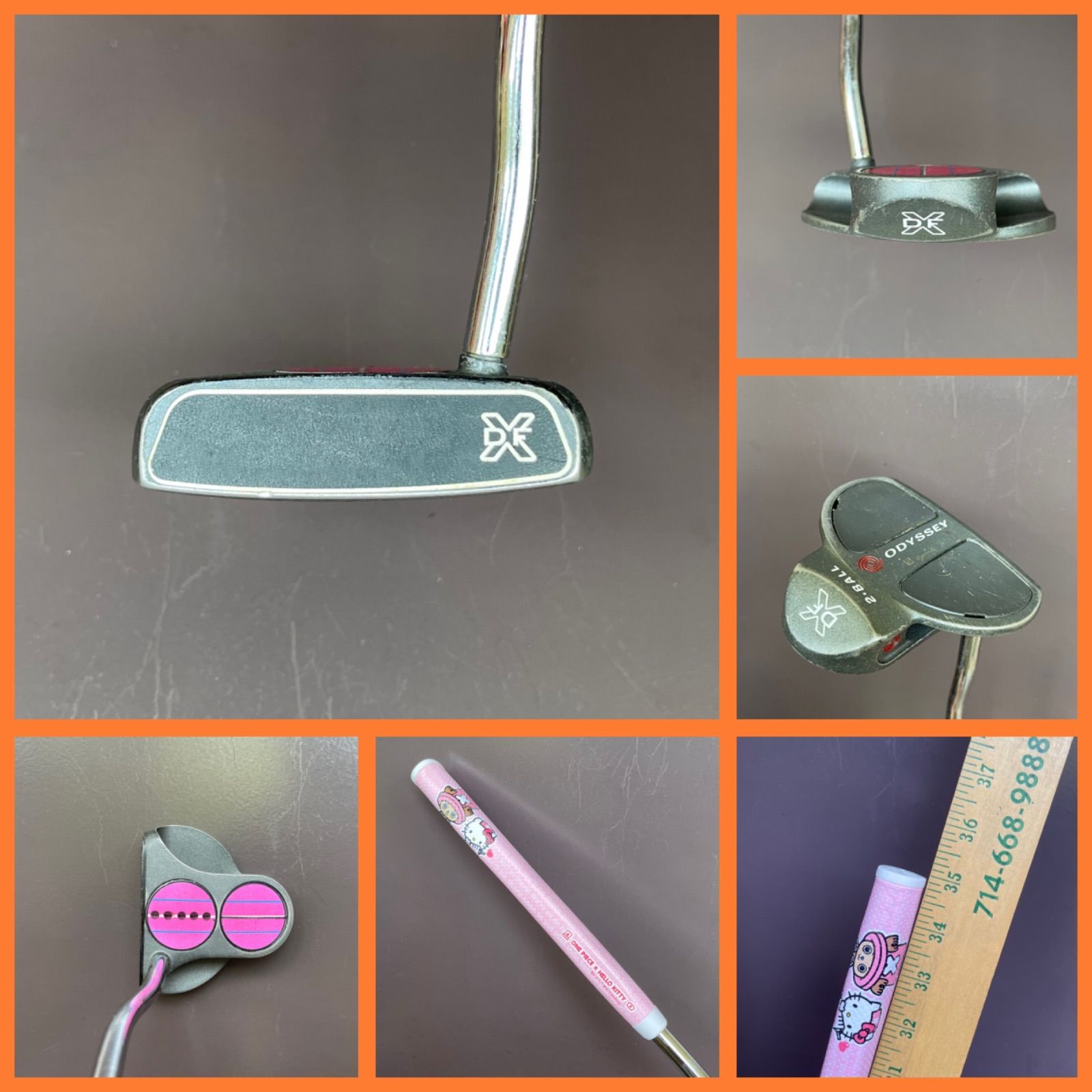 ODYSSEY 2-Ball パター　グリップ交換済 Odyssey オデッセイ パター ツーボール グリップ交換済 グリップ交換済