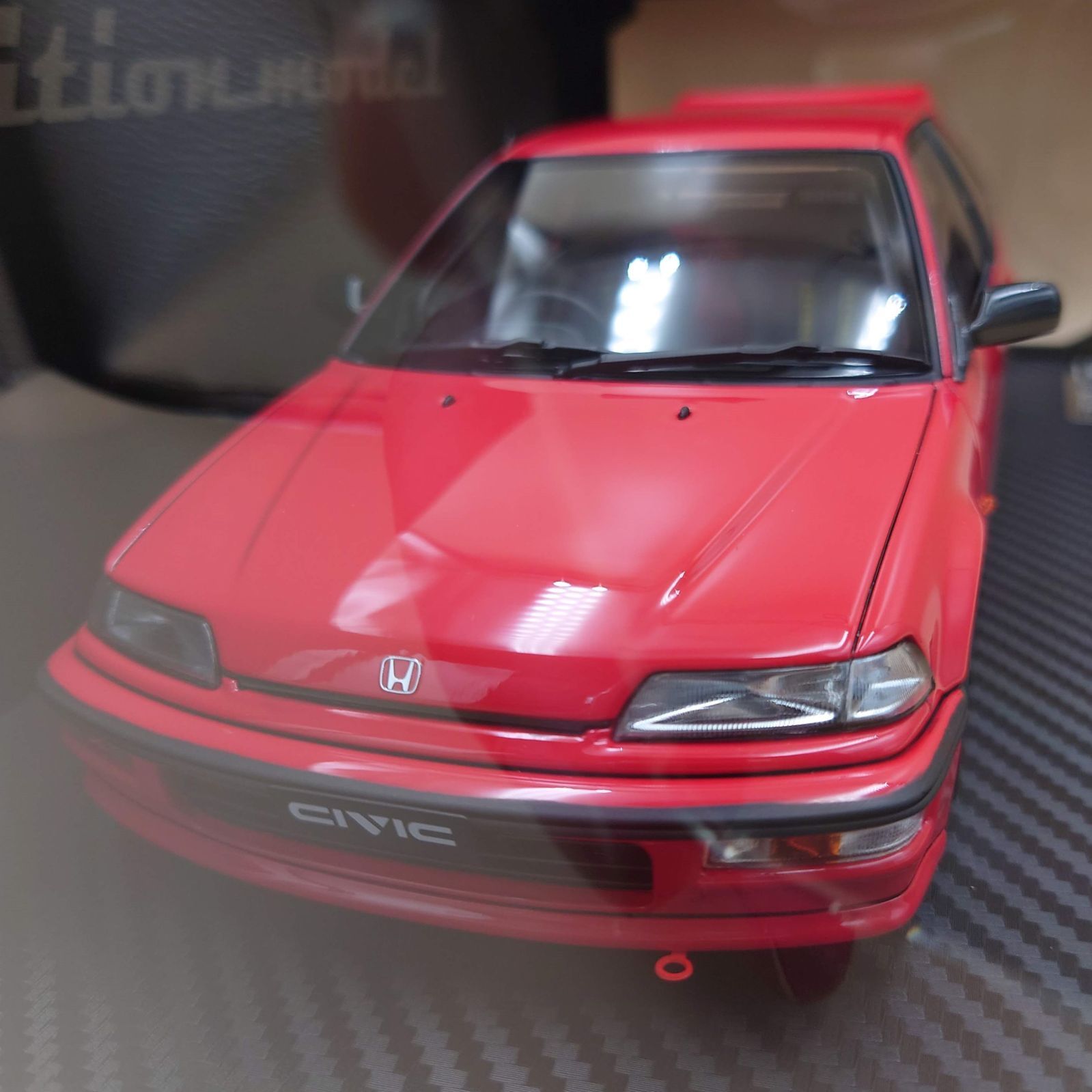 1/18 ホンダ シビック Honda CIVIC (EF9) SiR Red イグニッションモデル - メルカリ