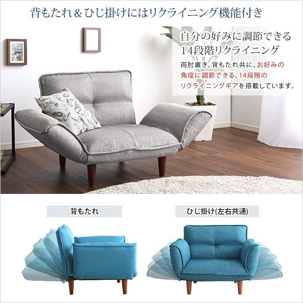 リクライニング ファブリック
